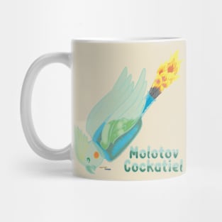 Punimals: Molotov Cockatiel - Text Mug